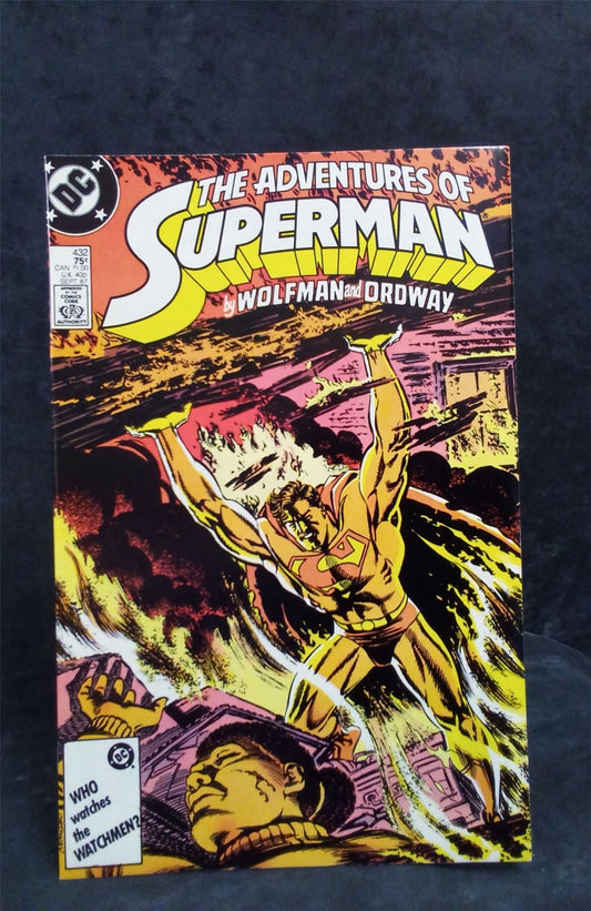 Adventures of Superman #432 1987 DC Comics Comic Book