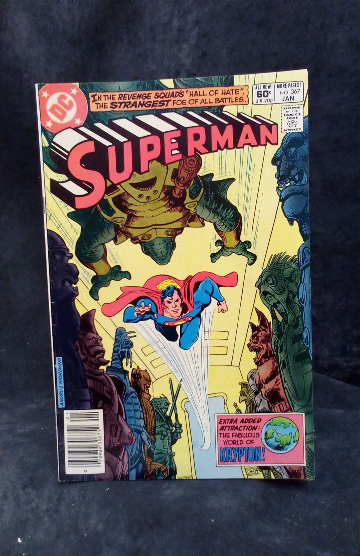 Superman #367 1982 DC Comics Comic Book