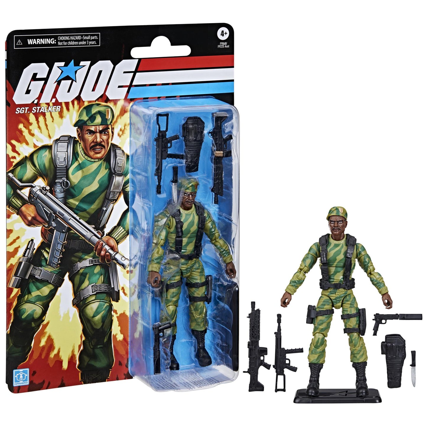 Gi Joe Classified Series 6in Retro Sgt Stalker Action Figure