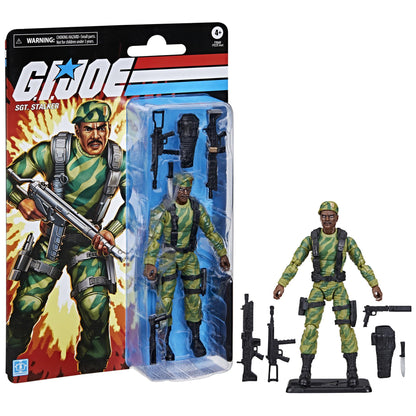 Gi Joe Classified Series 6in Retro Sgt Stalker Action Figure