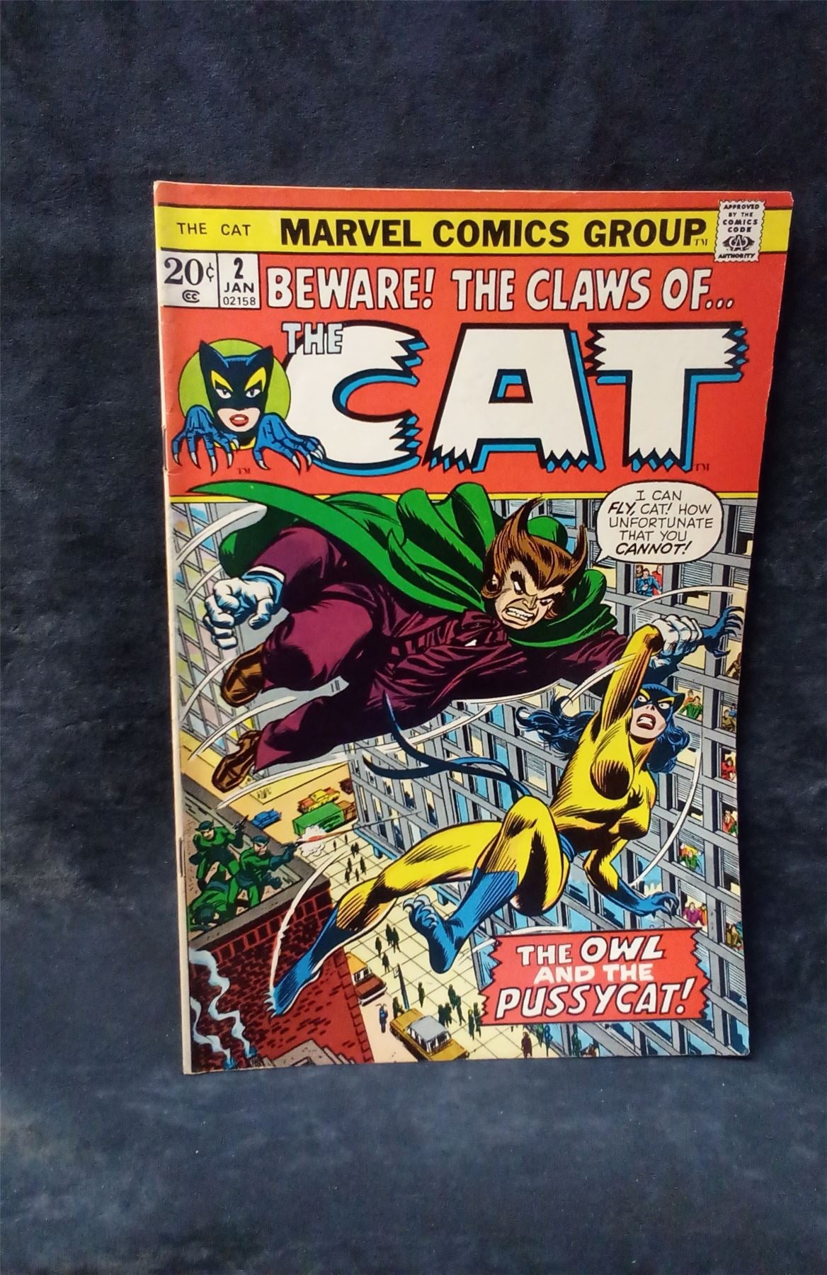 The Cat #2 1973 marvel Comic Book