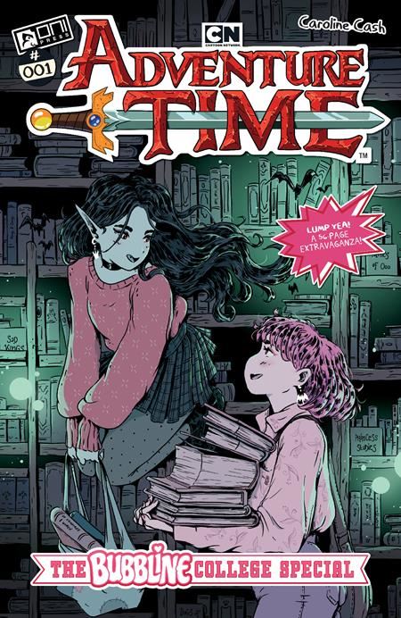 ADVENTURE TIME (2025) THE BUBBLINE COLLEGE SPECIAL # 1 (ONE SHOT) CVR C CHLOE STAWSKI VAR  Oni Press Comic Book 2025