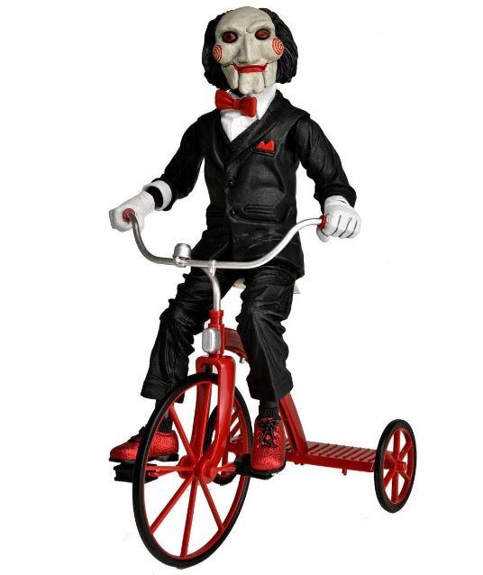 Saw Billy the Puppet with Tricycle 12-Inch Action Figure By NECA