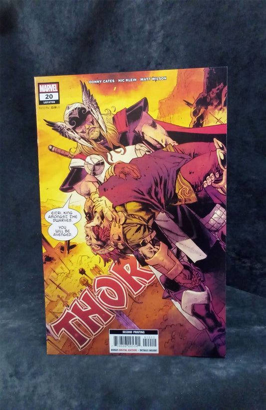 Thor #20 Second Print Cover 2022 Marvel Comics Comic Book