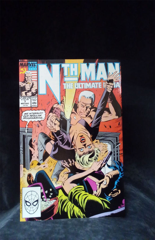 Nth Man the Ultimate Ninja #7 1989 Marvel Comics Comic Book