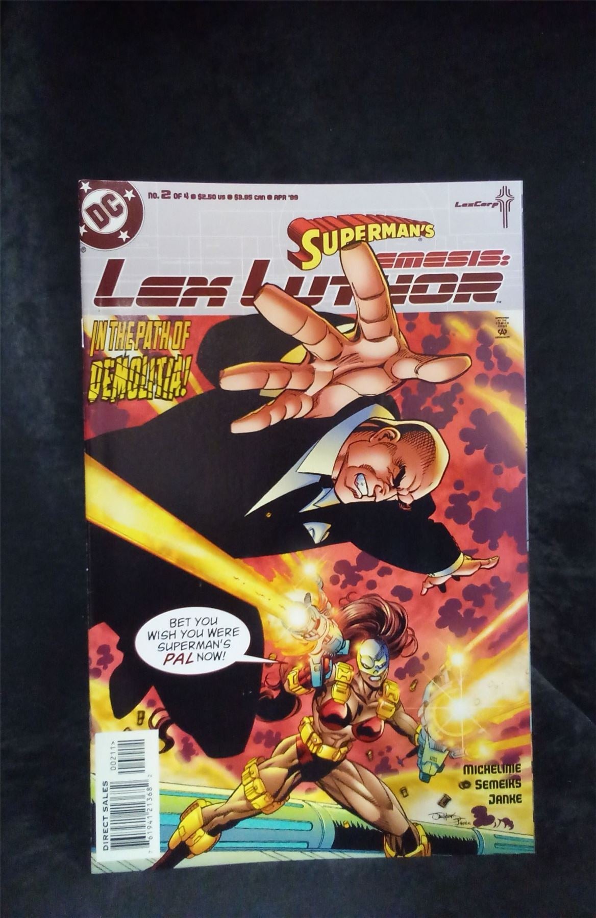 Superman's Nemesis Lex Luthor #2 1999 DC Comics Comic Book