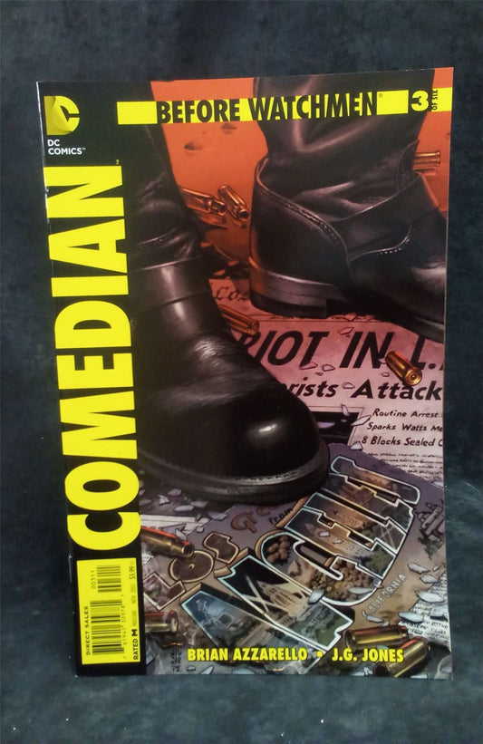 Before Watchmen: Comedian #3 2012 DC Comics Comic Book
