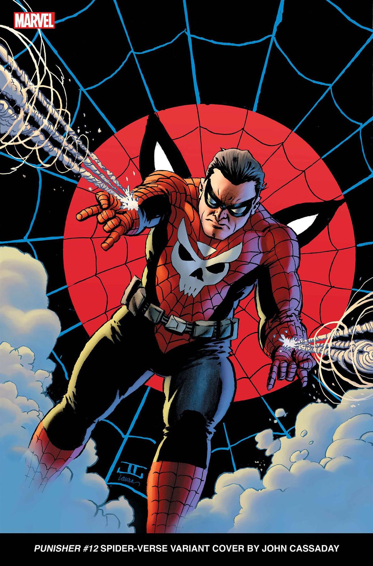 Punisher #12 Cassaday Spider-verse Var (Cassaday Spider-verse Var) Marvel Prh Comic Book 2023