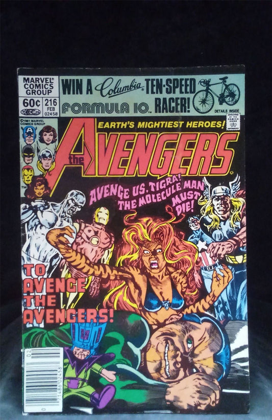 The Avengers #216 1982 Marvel Comics Comic Book