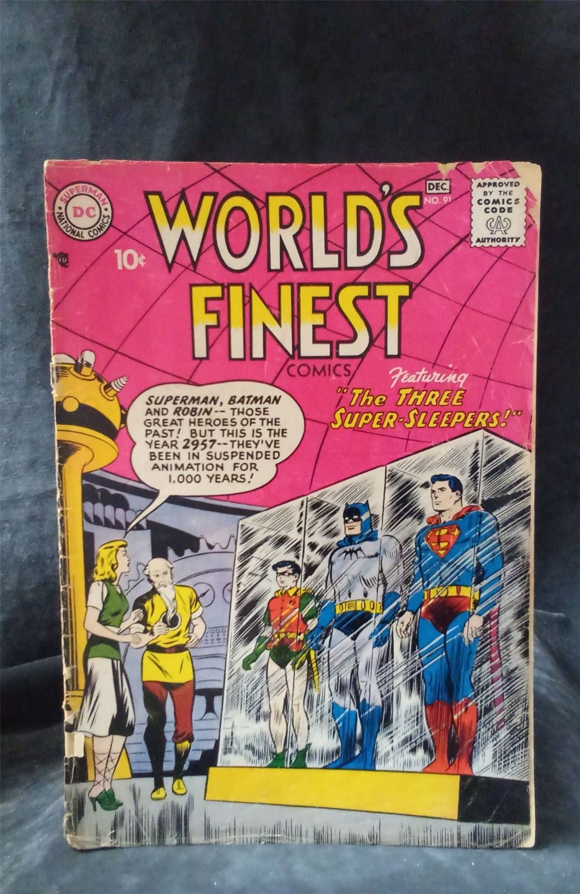 World's Finest Comics #91 1957 *cover not attached* DC Comics Comic Book