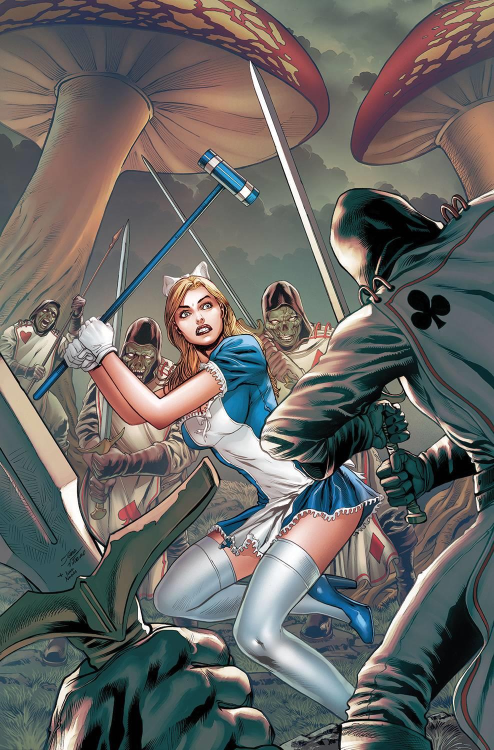 Gft Alice In Zombieland Cvr A Igor Vitorino (mr) Zenescope Entertainment Inc Comic Book