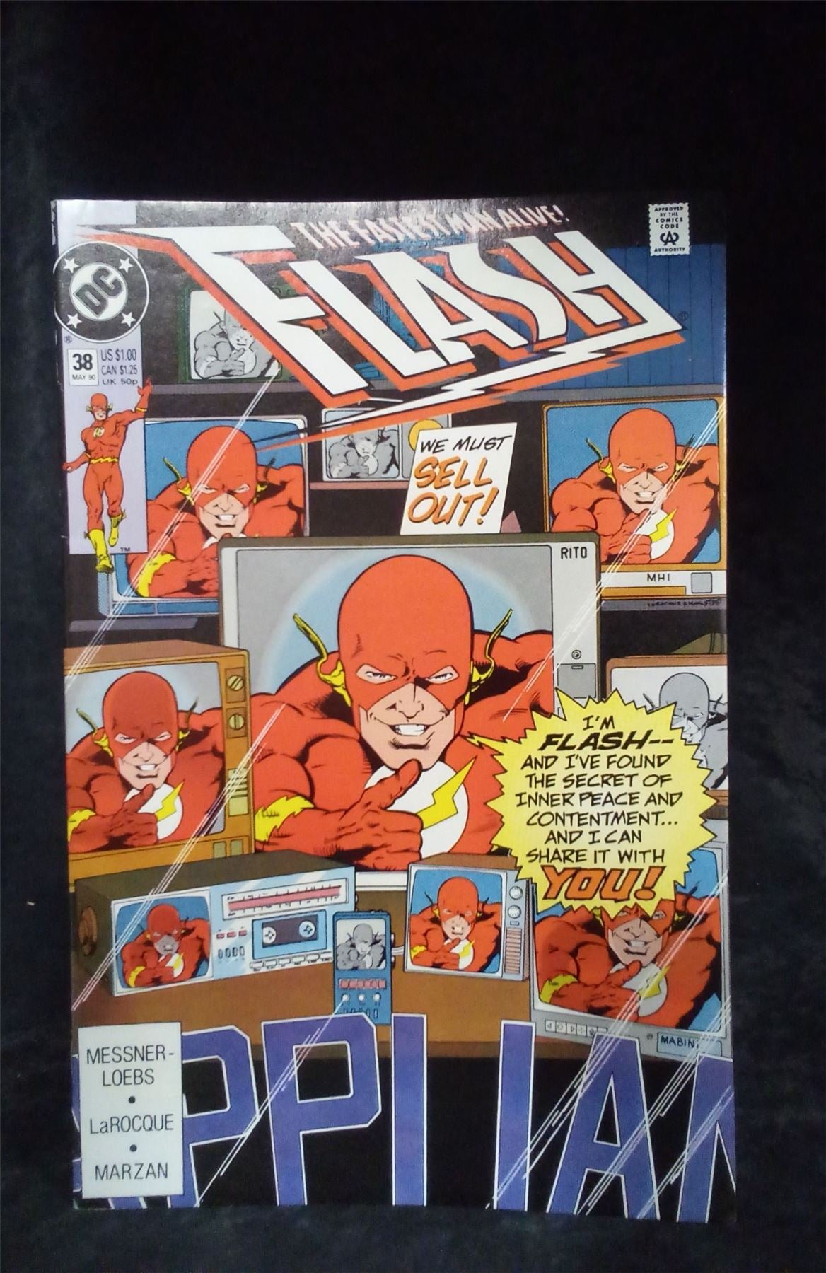 The Flash #38 1990 DC Comics Comic Book