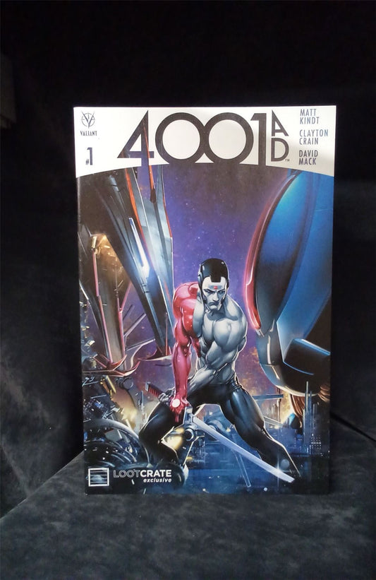 4001 A.D. #1 Loot Crate Cover 2016 valiant Comic Book