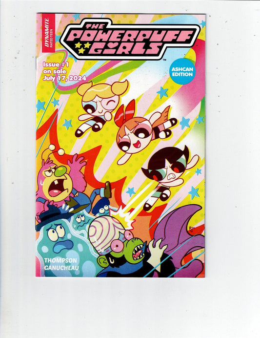 Powerpuff Girls #1 Ashcan Edition 2024 Dynamite Comic Book