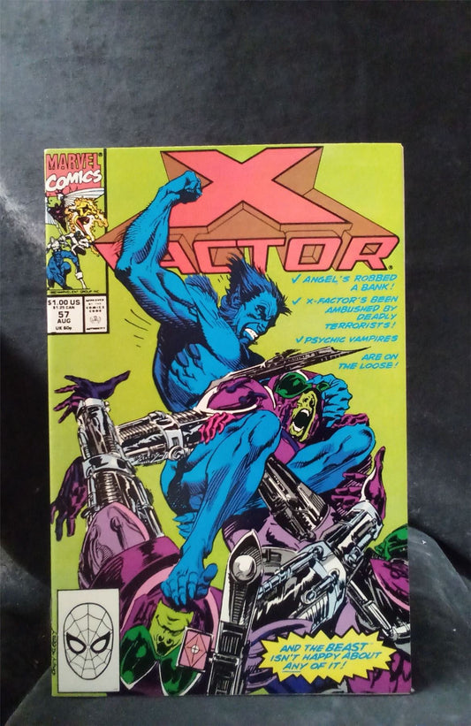 X-Factor #57 1990 Marvel Comics Comic Book