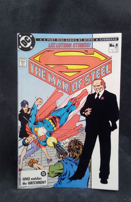 The Man of Steel #4 1986 DC Comics Comic Book