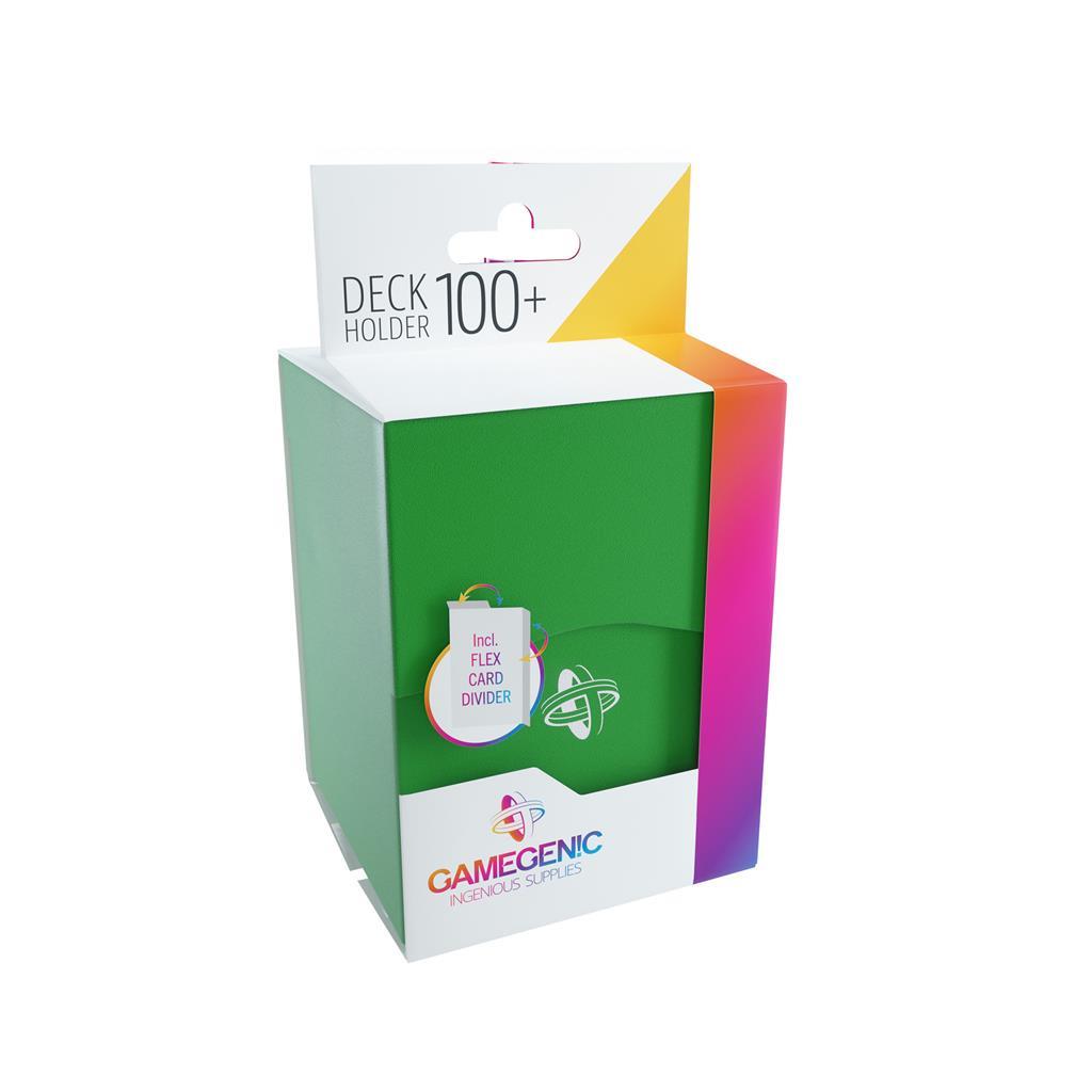 Deck Holder 100+ Green TCG Gamegenic