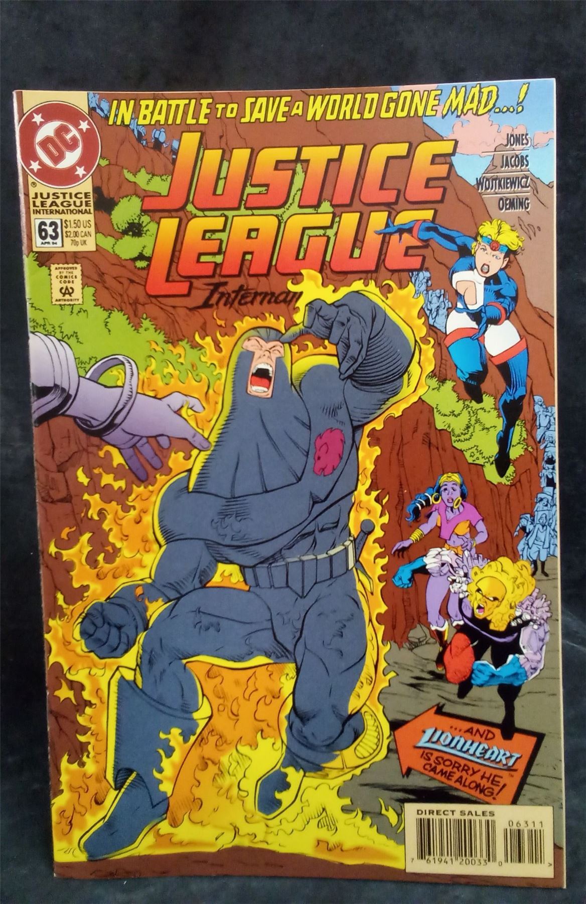 Justice League International #63 1994 DC Comics Comic Book