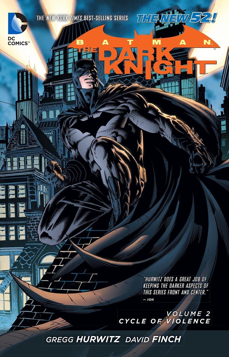 Batman the Dark Knight 2 Cycle of Violence HC Hardcover Book DC Comics