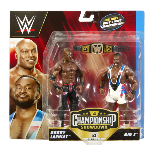 Wwe Championship Showdown Two-packs Series 12 Bobby Lashley Big E Action Figure