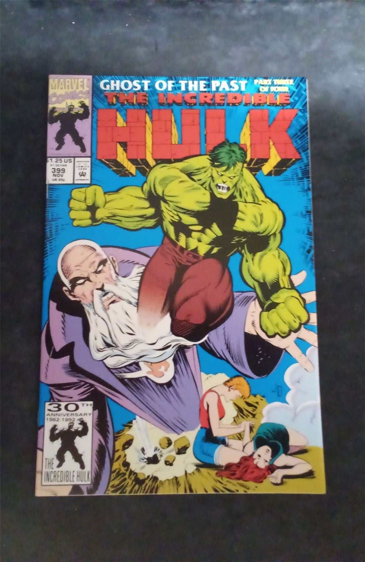 The Incredible Hulk #399 1992 marvel Comic Book