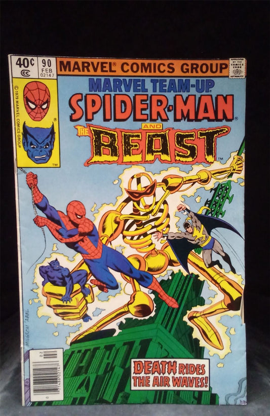 Marvel Comics Team-Up #90 1980 Marvel Comics Comic Book