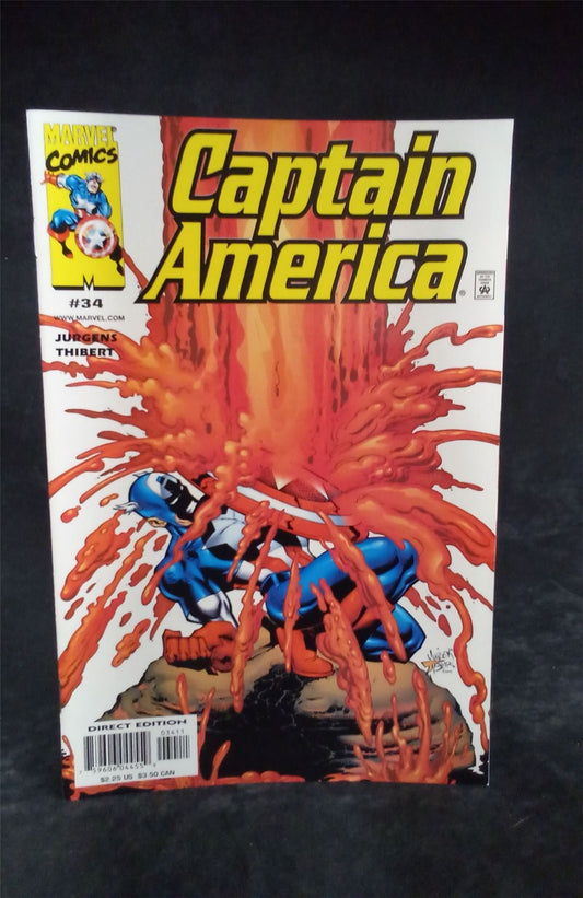 Captain America #34 2000 Marvel Comics Comic Book