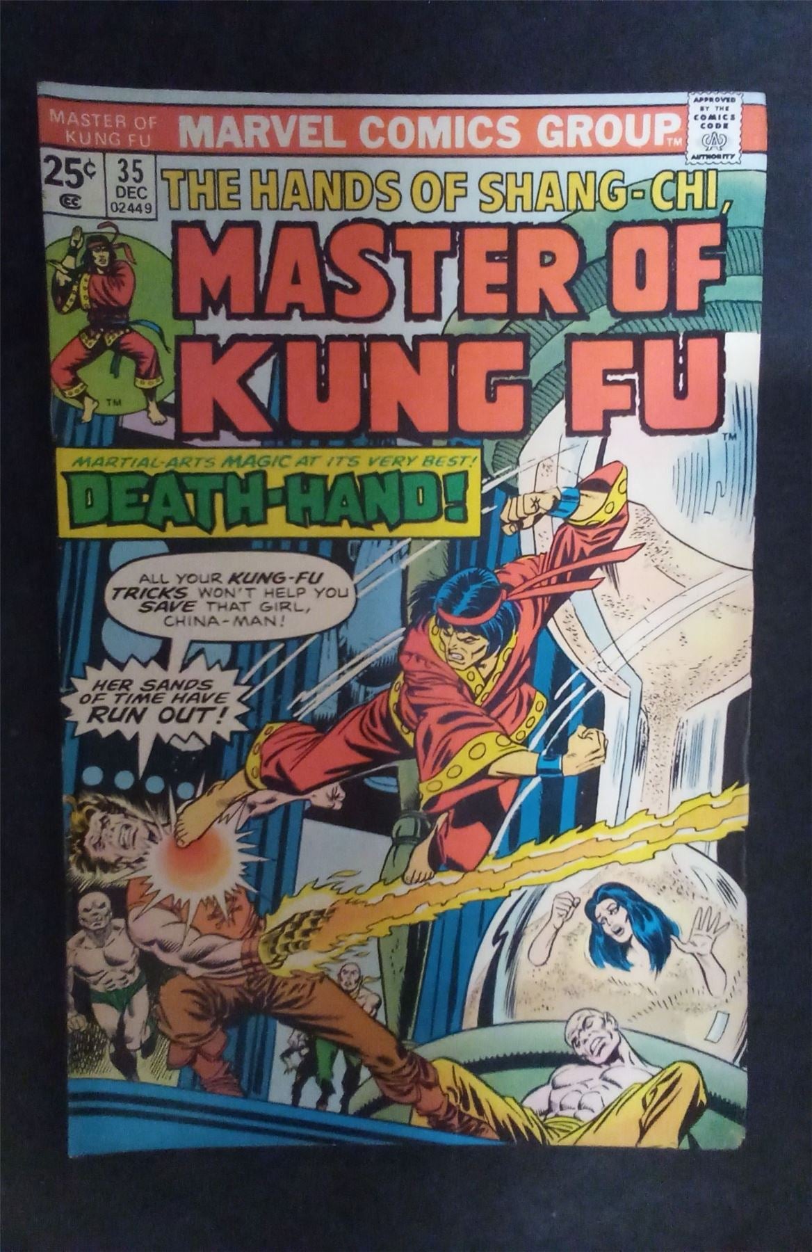 Master of Kung Fu #35 1975 marvel Comic Book