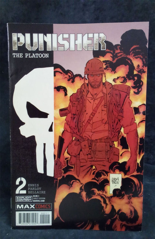 Punisher: The Platoon #2 Goran Parlov Cover 2017 Marvel Comics Comic Book