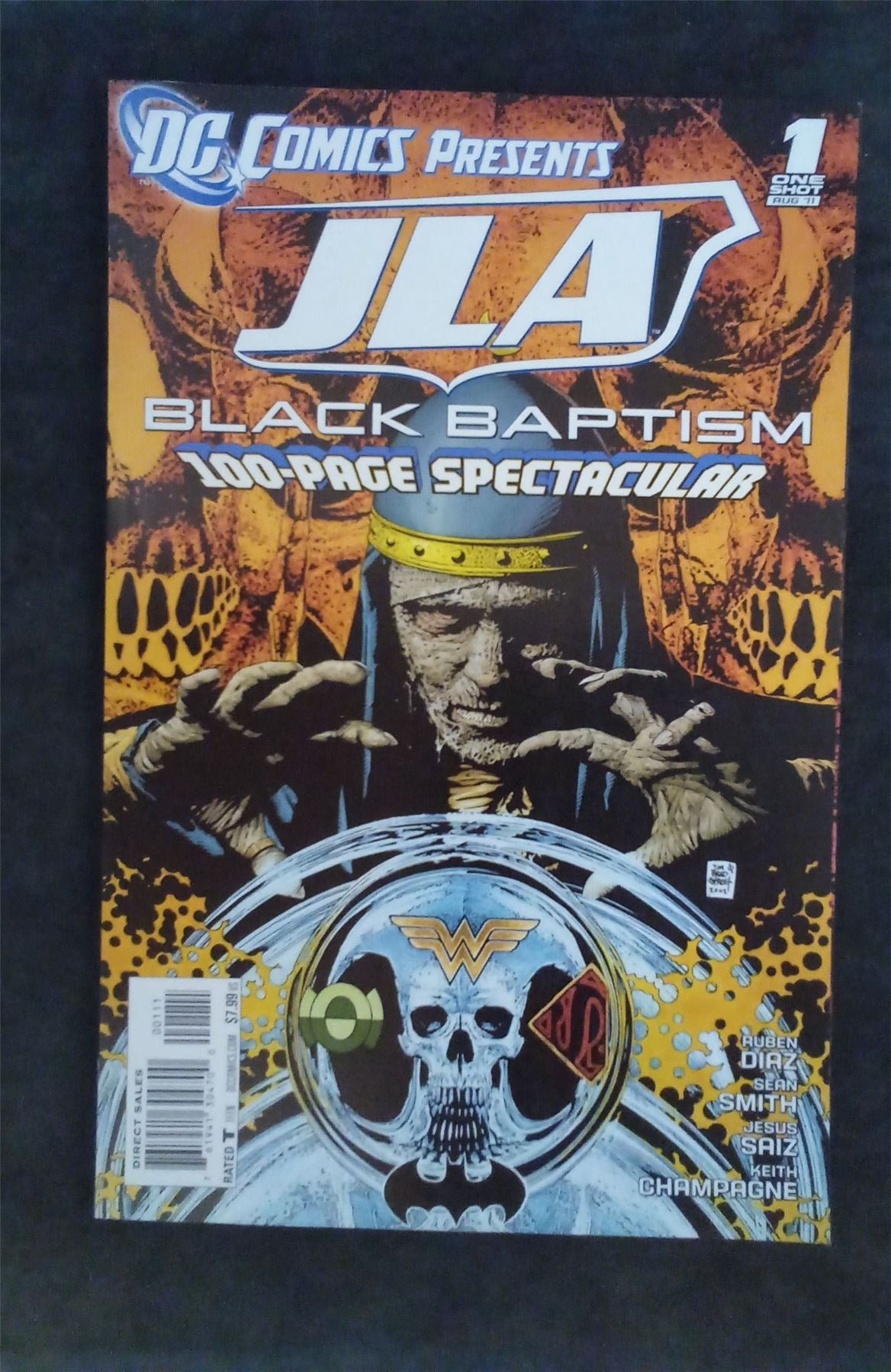 DC Comics Presents: Justice League of America - Black Baptism 2011 dc-comics Comic Book