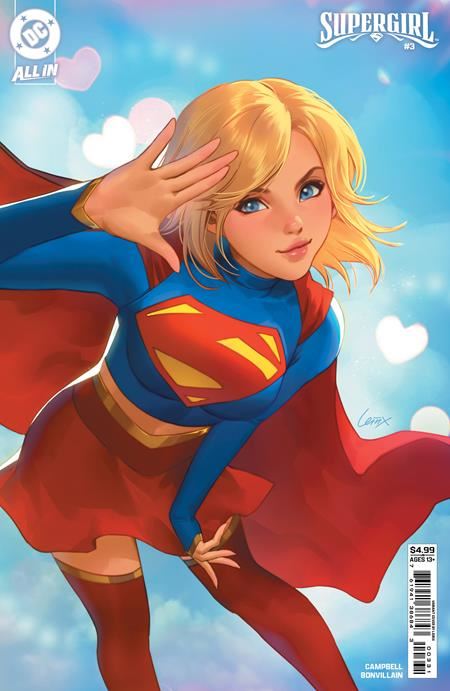 SUPERGIRL #3 CVR C LESLEY LEIRIX LI CARD STOCK VAR  DC Comics Comic Book 2025