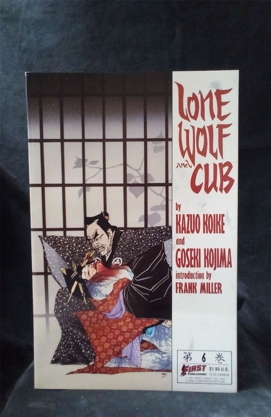 Lone Wolf and Cub #6 1987 first Comic Book