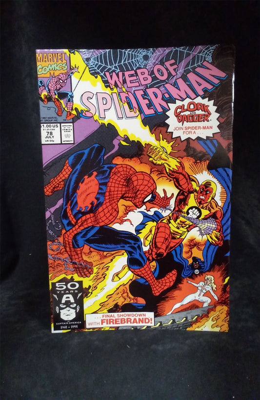 Web of Spider-Man #78 1991 Marvel Comics Comic Book