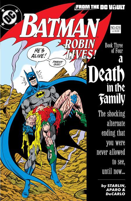 Batman #428 Robin Lives (one Shot) Second Printing Cvr B Jim Aparo Card Stock Var DC Comics Comic Book