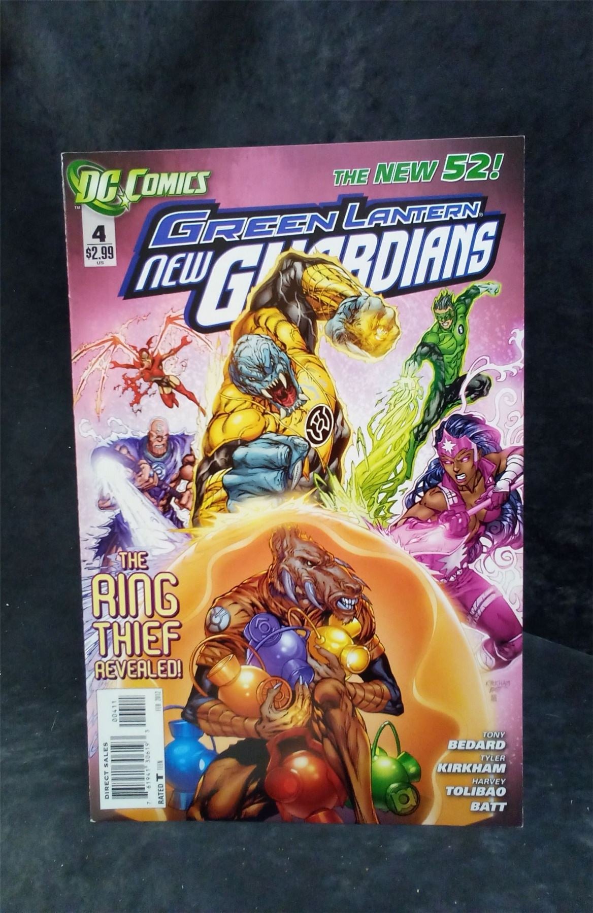 Green Lantern: New Guardians #4 2012 DC Comics Comic Book