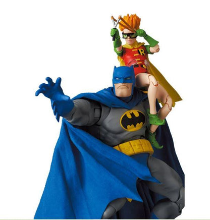 Batman The Dark Knight Returns Batman Blue Version and Robin MAFEX Action Figure Set by Medicom