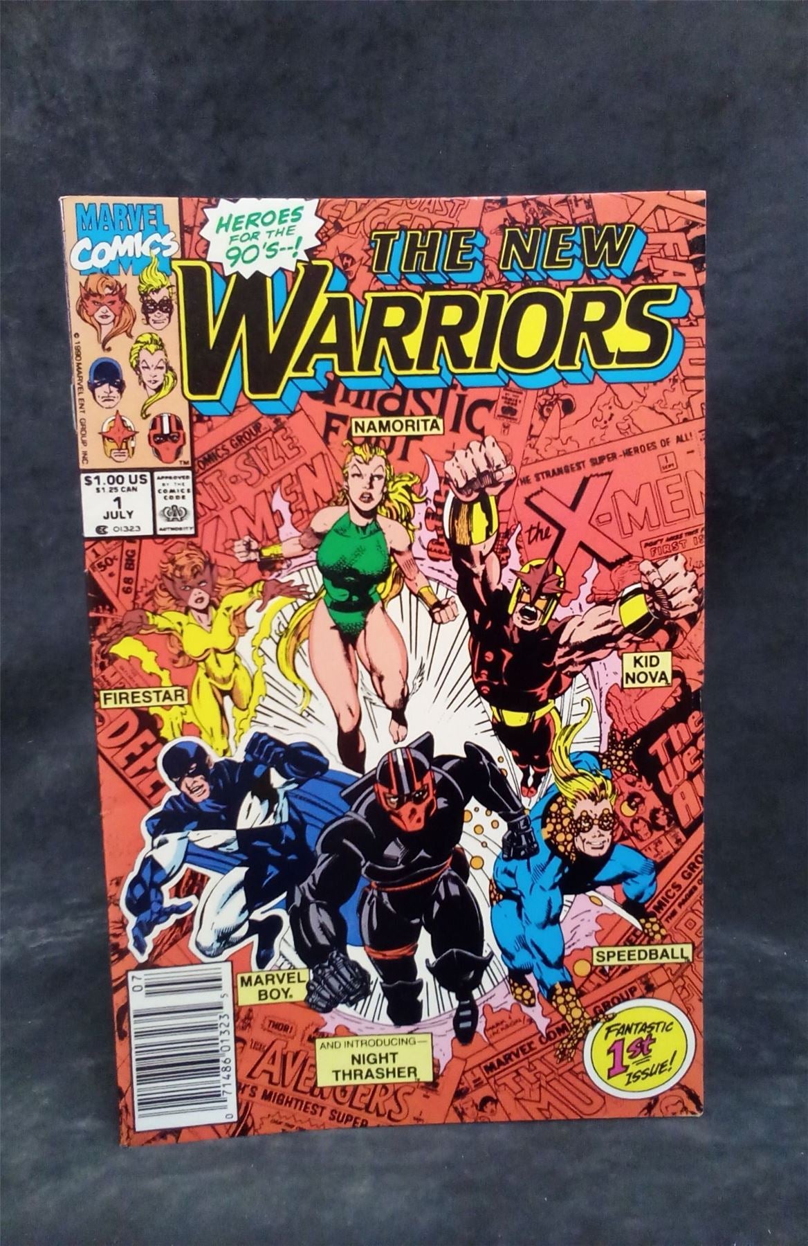 The New Warriors #1 1990 Marvel Comics Comic Book