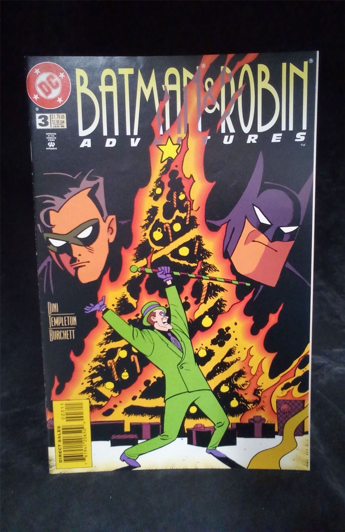 The Batman and Robin Adventures #3 1996 DC Comics Comic Book