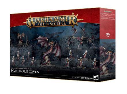 Warhammer Age of Sigmar- Battleforce: Daughters of Khaine: Scathborn Coven 85-67 by Games Workshop