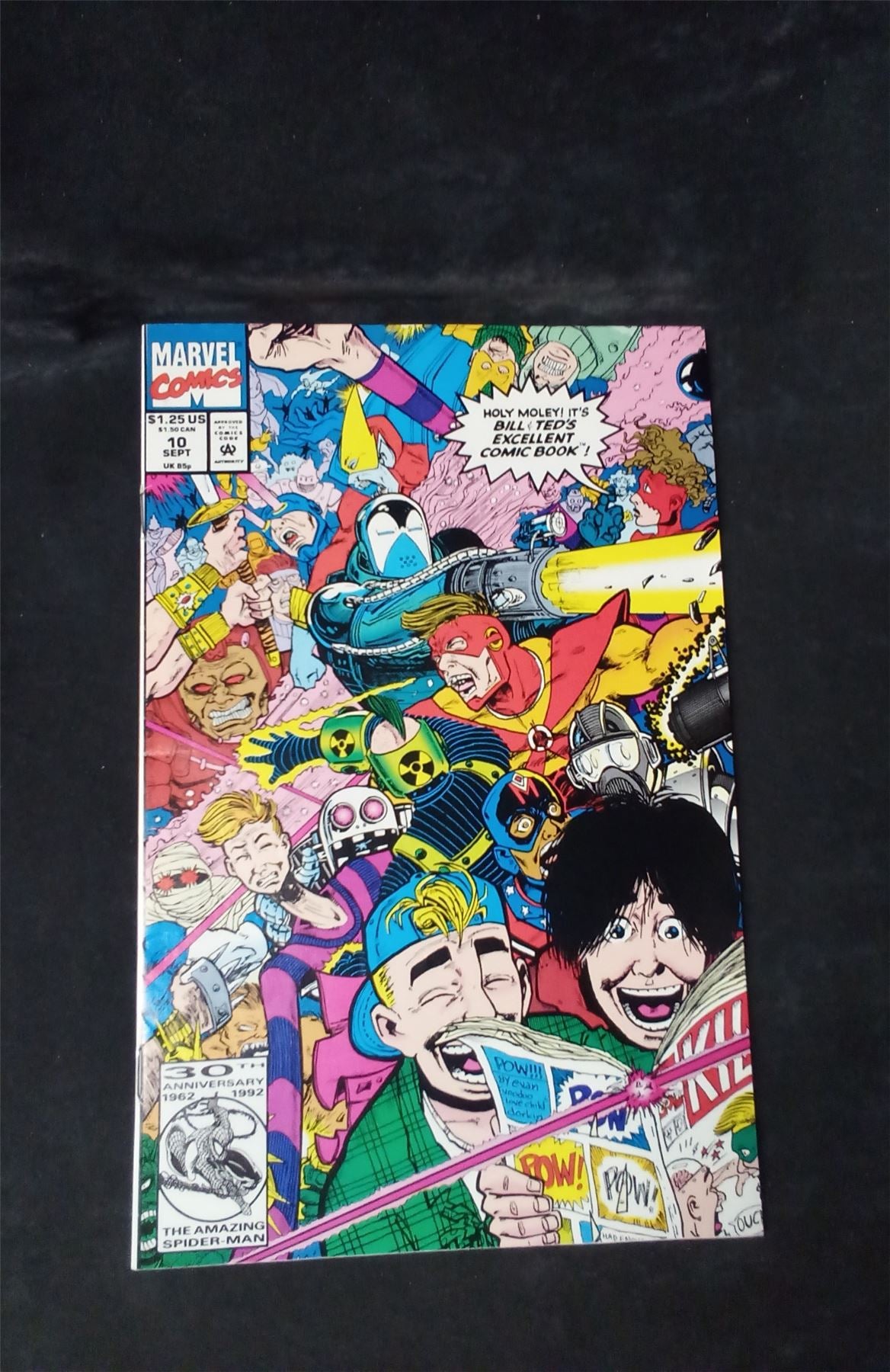 Bill & Ted&#039;s Excellent Comic Book #10 1992 marvel Comic Book