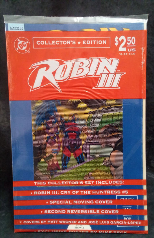 Robin III: Cry of the Huntress #5 Collector Edition *Sealed* 1993 DC Comics Comic Book