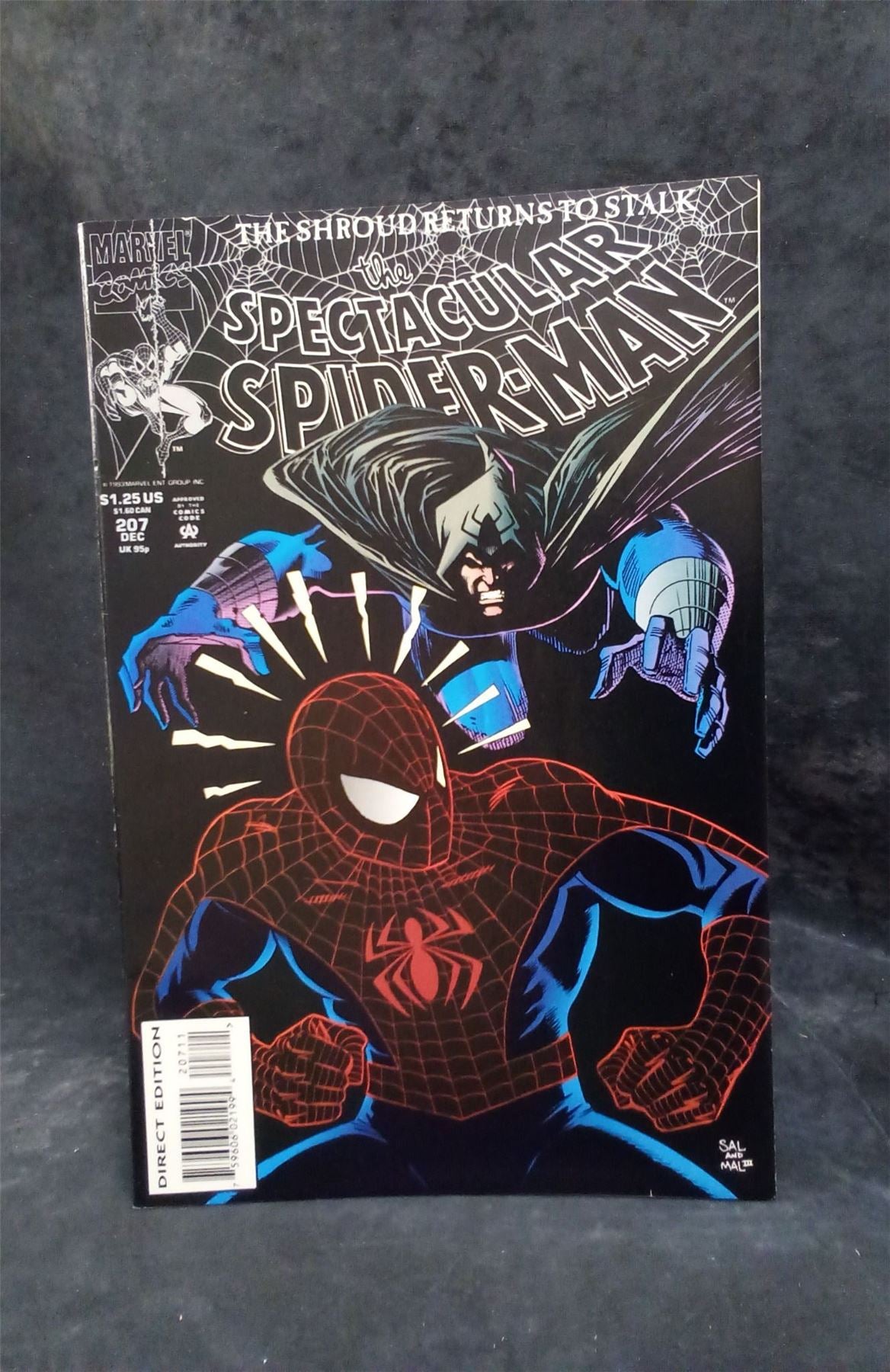 The Spectacular Spider-Man #207 1993 Marvel Comics Comic Book