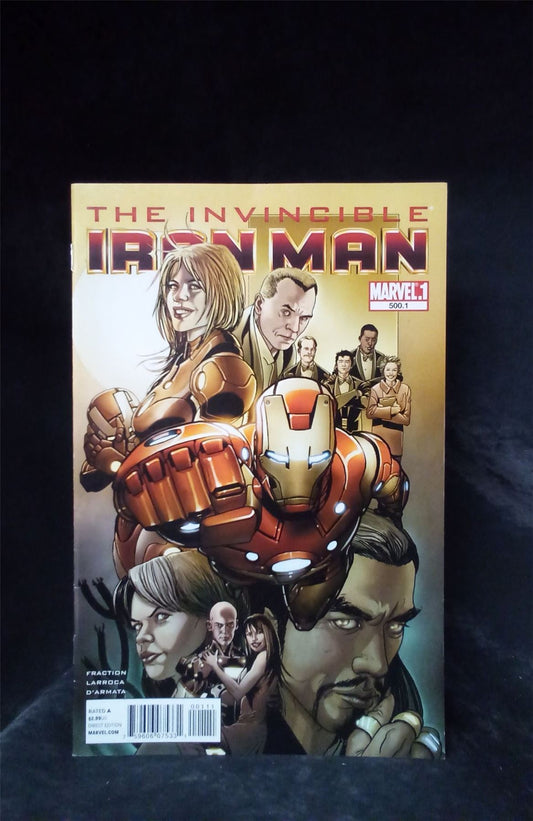 Invincible Iron Man #500.1 2011 Marvel Comic Book