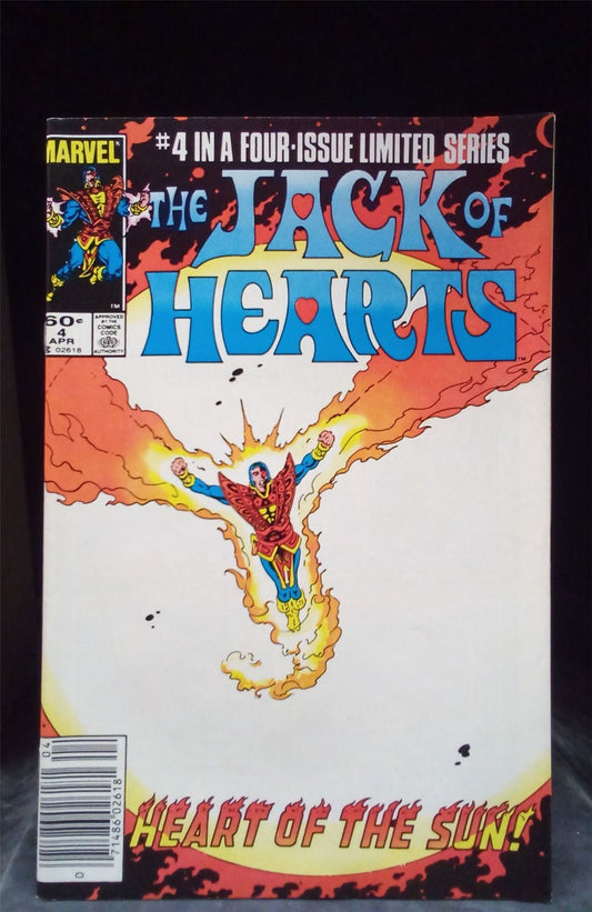 Jack of Hearts #4 1984 Marvel Comics Comic Book