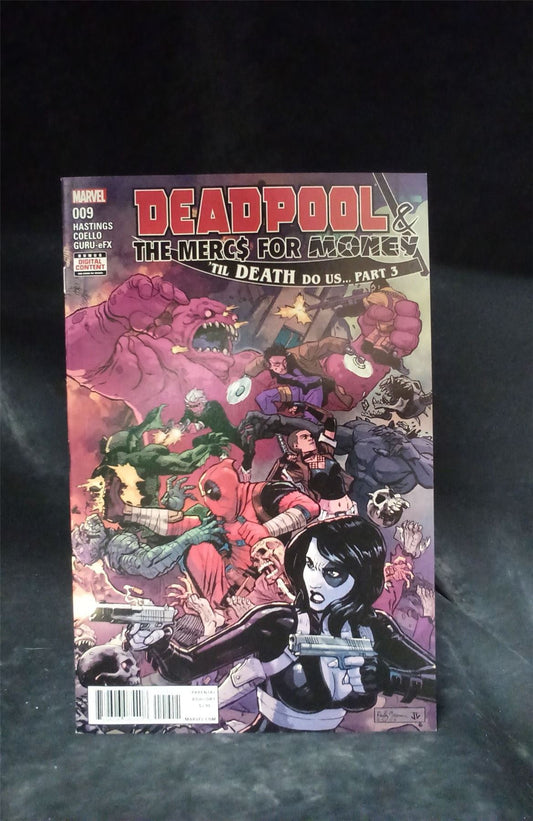 Deadpool & The Mercs For Money #9 2017 Marvel Comics Comic Book