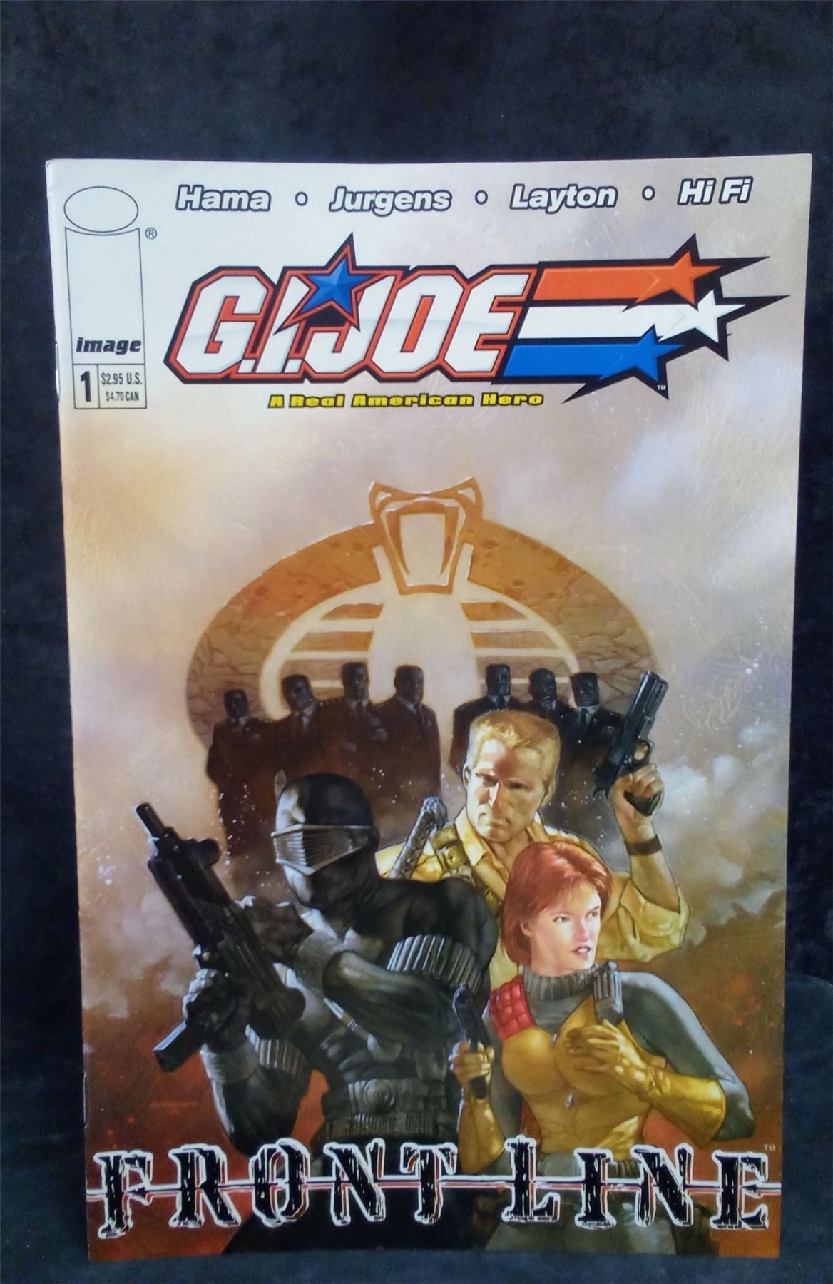 G.I. Joe: Frontline #1  2002 Image Comics Comic Book