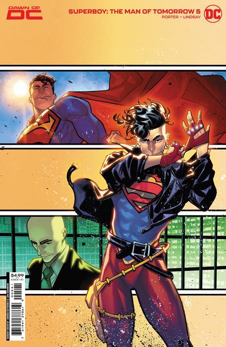Superboy The Man Of Tomorrow #5 (of 6) Cvr B Adrian Gutierrez Card Stock Var DC Comics Comic Book