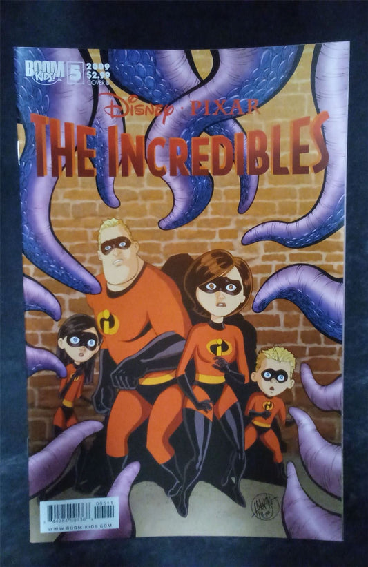 The Incredibles #5 Cover B 2009 Boom Studios Comic Book