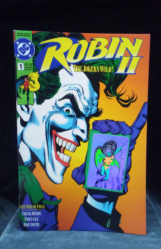 Robin II: The Joker's Wild! #1 Joker Close-Up Cover 1991 DC Comics Comic Book