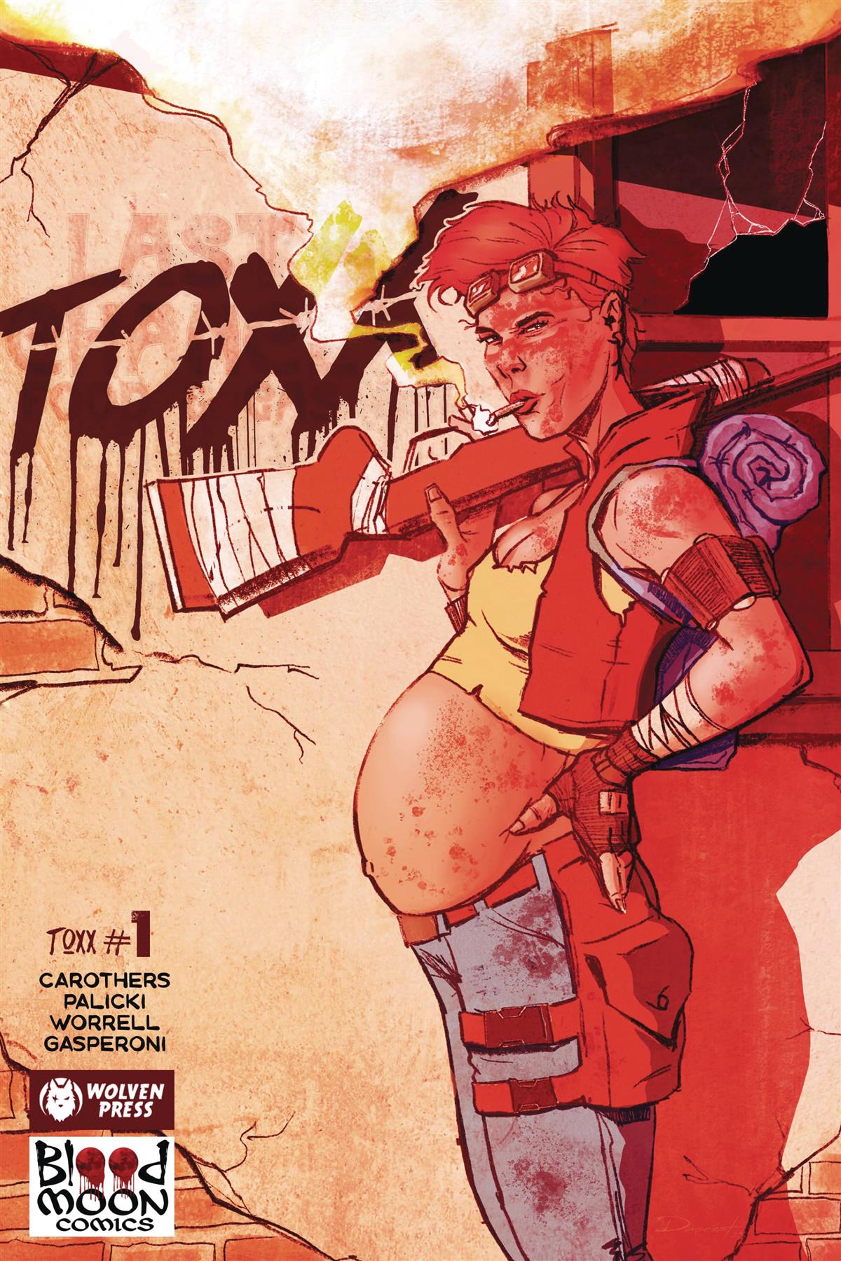 Toxx #1 Cvr A Brian Demarest Blood Moon Comics Llc Comic Book